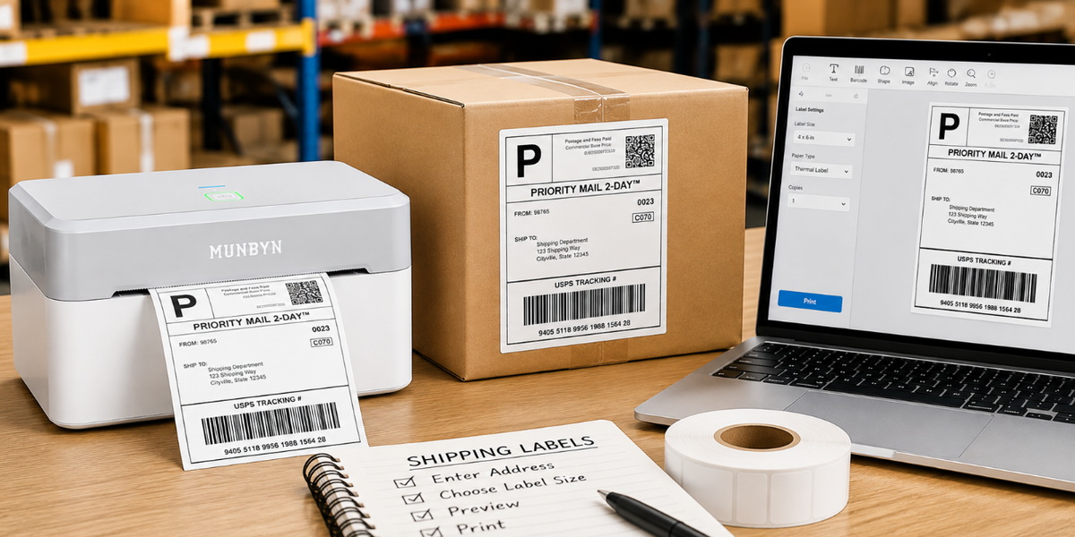 How to Make a Shipping Label