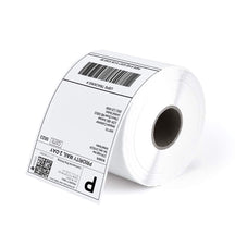 MUNBYN 4x6 Direct Fan-fold Thermal Shipping Labels (500 Labels / Pack)