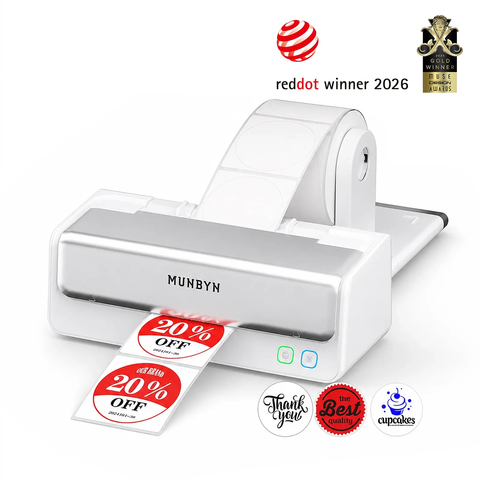 MUNBYN 405B Color Label Printer – MUNBYN AU
