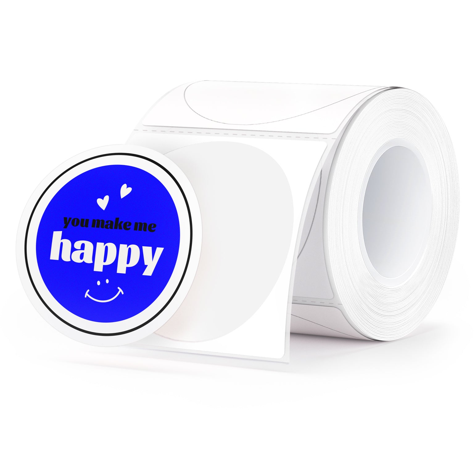 2" Blue&Black Labels