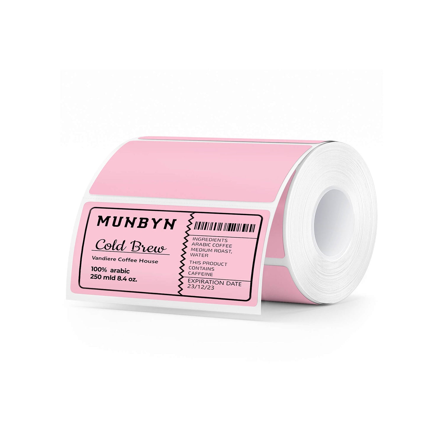 MUNBYN 4" x 2" Rectangle Thermal Labels for Mailing and Barcode Labels