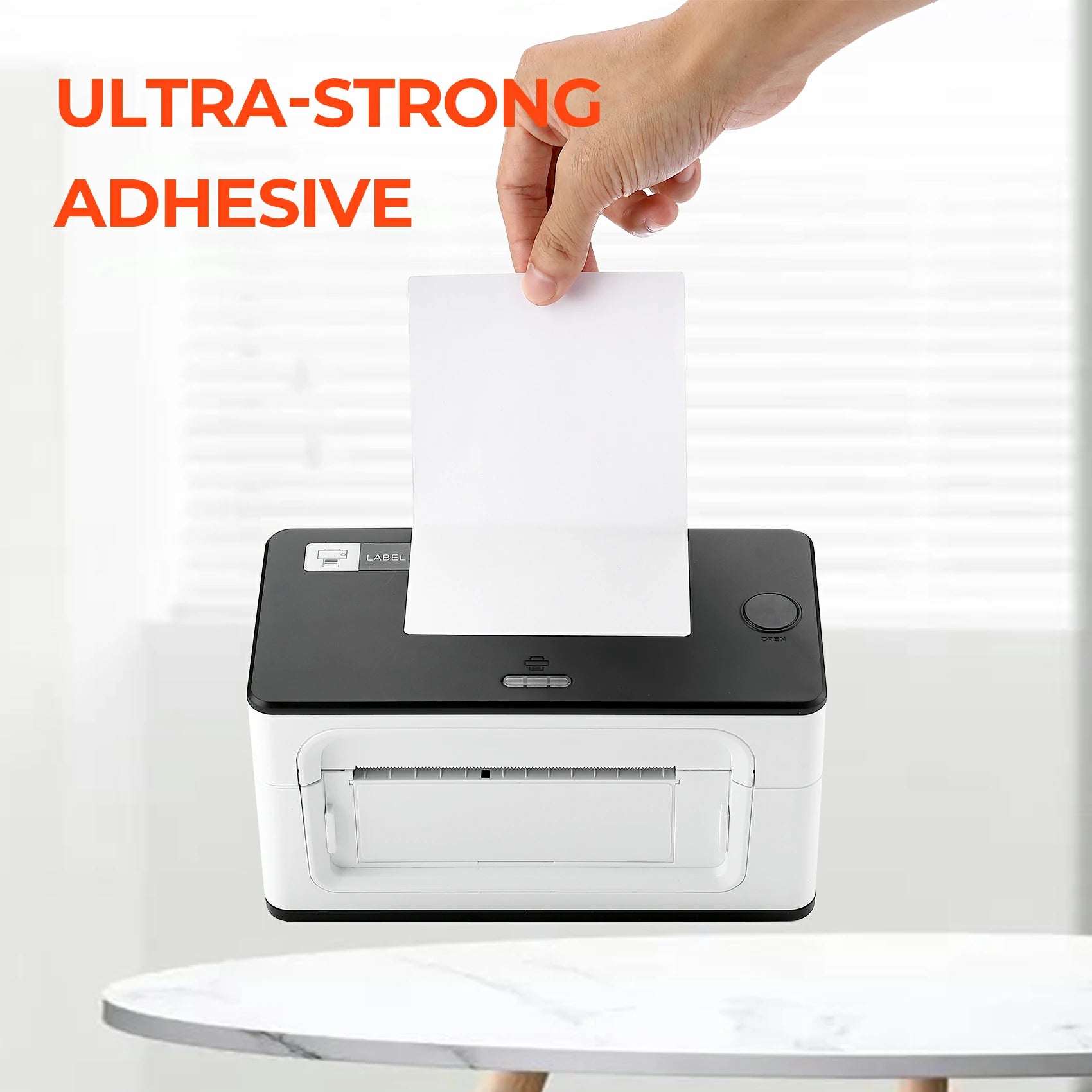 The printer labels are perfectly compatible with MUNBYN, Rollo, Zebra, iDRPT, Polono, Jiose, K Comer, LabelRange, OFFNOVA, and other direct thermal printers without the hassle of sheets waste, or jams.