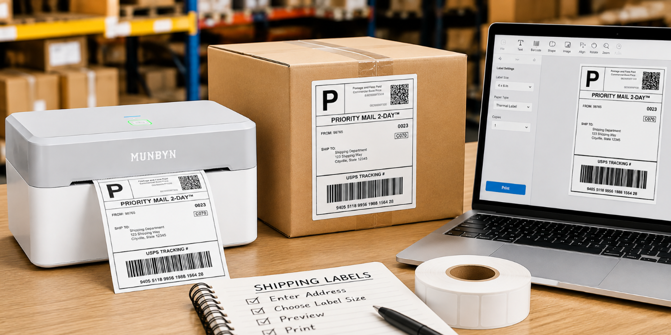 How to Make a Shipping Label