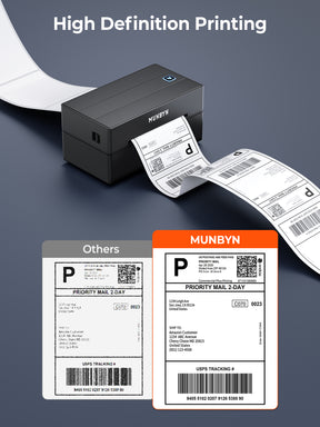 MUNBYN RealWriter 130B Bluetooth Thermal Label Printer