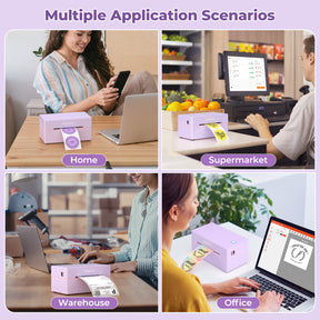 MUNBYN RealWriter 130B Bluetooth Thermal Label Printer