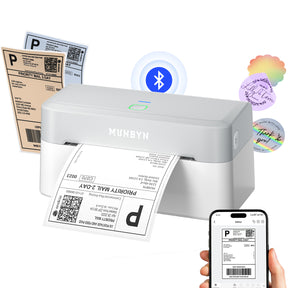 MUNBYN RealWriter 403B Bluetooth Thermal Label Printer