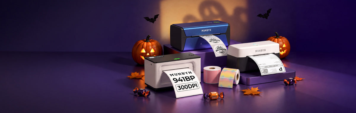 MUNBYN Special Sale label printers, kits and business supplies