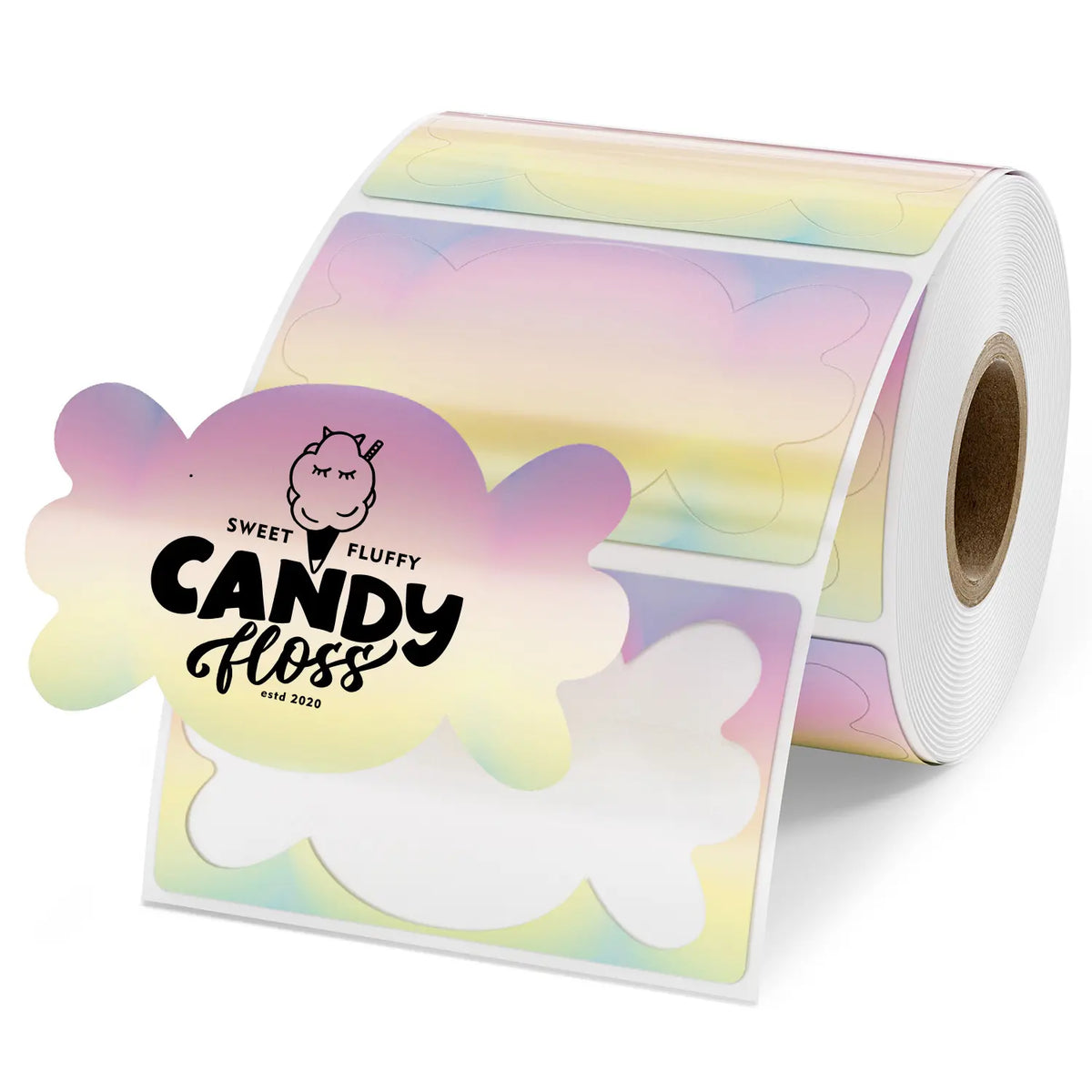 MUNBYN 2.25"x1.25" Candy Shaped Thermal Labels for Halloween