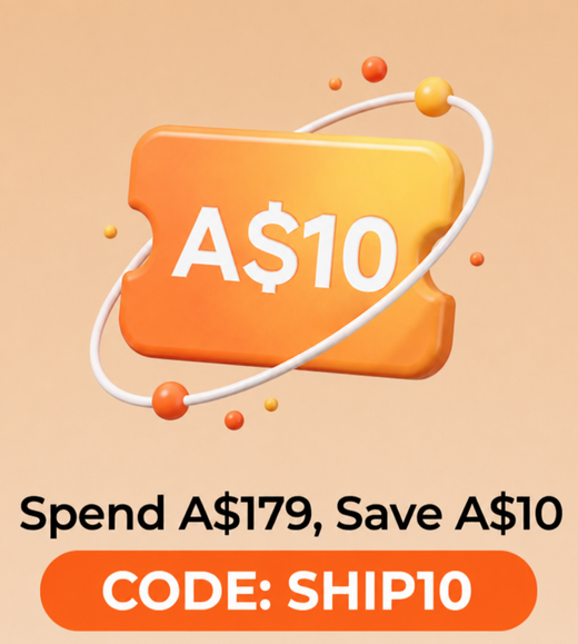 Save A$10 When You Spend A$179. Use code SNOW10