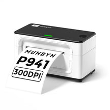 MUNBYN P941 300DPI thermal shipping label printer is compatible with all major shipping and sales platforms.