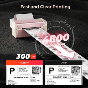 With its impressive 300 dpi resolution, you can expect crystal-clear text and graphics on every printout.
