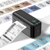 MUNBYN RealWriter 402B High-Speed Bluetooth Label Printing and Creative Sticker Making for Your E-commerce Business
