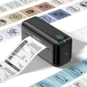 MUNBYN RealWriter 402B High-Speed Bluetooth Label Printing and Creative Sticker Making for Your E-commerce Business
