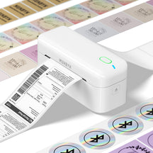 MUNBYN RealWriter 402B High-Speed Bluetooth Label Printing and Creative Sticker Making for Your E-commerce Business