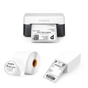 MUNBYN RealWriter 403B Bluetooth Thermal Label Printer Kit
