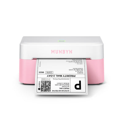 MUNBYN RW403B Bluetooth Thermal Label Printer Kit for Shipping and Product Labels