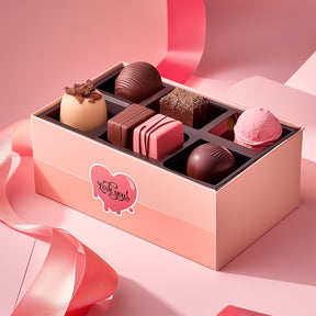 MUNBYN flowing heart-shaped thermal labels are ideal for embellishing packaging for confectioneries like macarons and various dessert boxes.