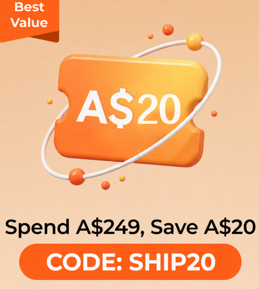 Save A$20 When You Spend A$239. Use code SNOW20