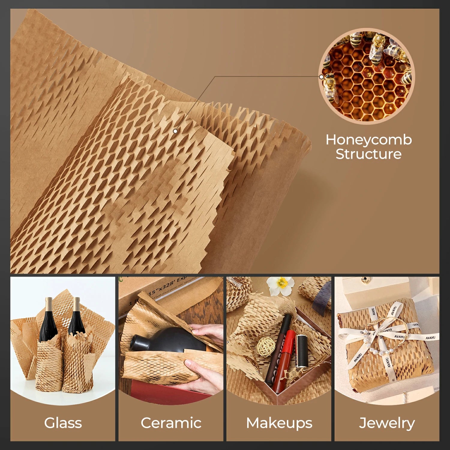 MUNBYN Honeycomb Packing Paper | MUNBYN AU