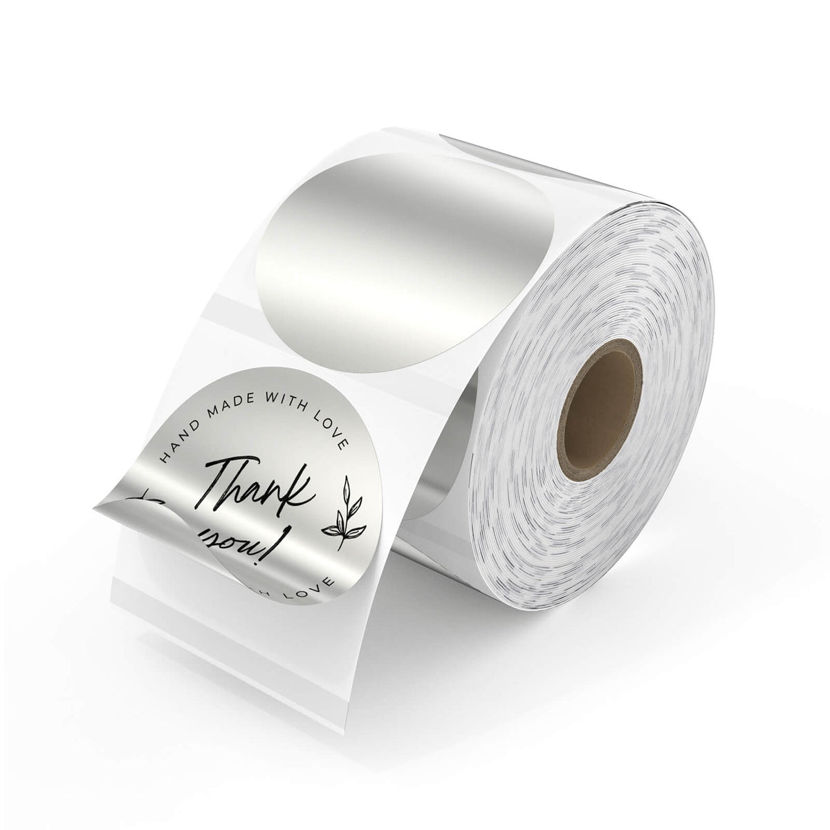 Add a sense of sophistication to your products with MUNBYN Silver Gloss Thermal Labels.