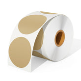 munbyn thermal labels, MUNBYN 2"x2" Circle Direct Thermal Sticker Labels, Self-Adhesive Round Direct Thermal Labels, Multi-Purpose Roll Thermal Stickers for Business