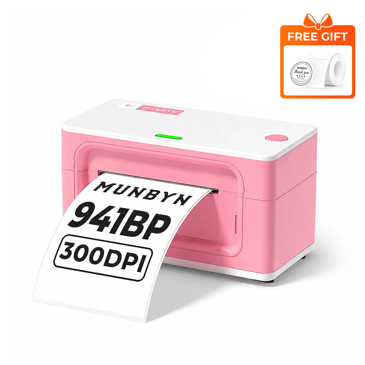 MUNBYN RealWriter 941BP 300DPI Bluetooth Shipping Label Printer for Australia Post & Sendle Labels