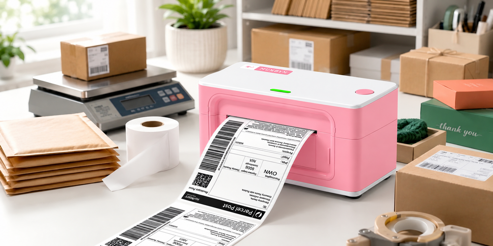 RW941BP 300DPI Bluetooth Thermal Label Printer