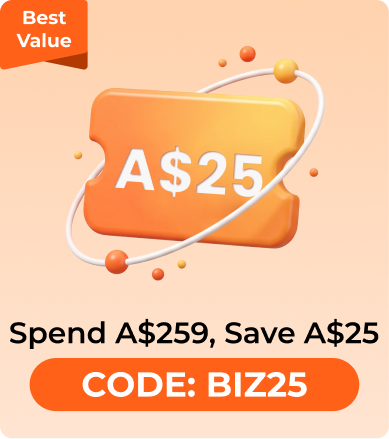 Save A$20 When You Spend A$239. Use code SNOW20