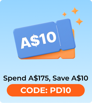 Save A$10 When You Spend A$179. Use code SNOW10
