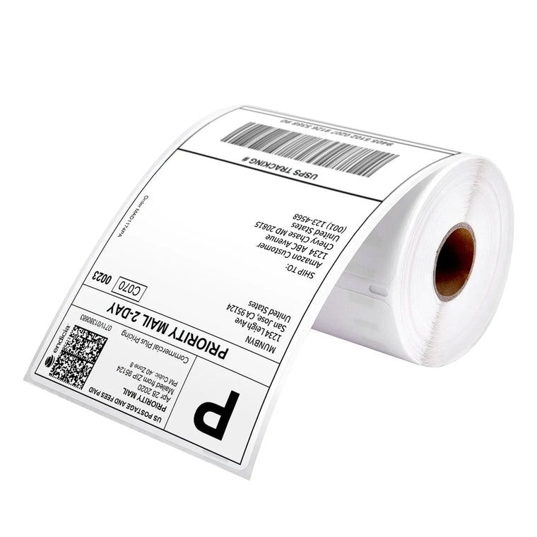 MUNBYN 4x6 Direct Thermal Shipping Roll Labels
