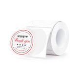MUNBYN Round Dual Color Red&Black Thermal Labels 150/Roll