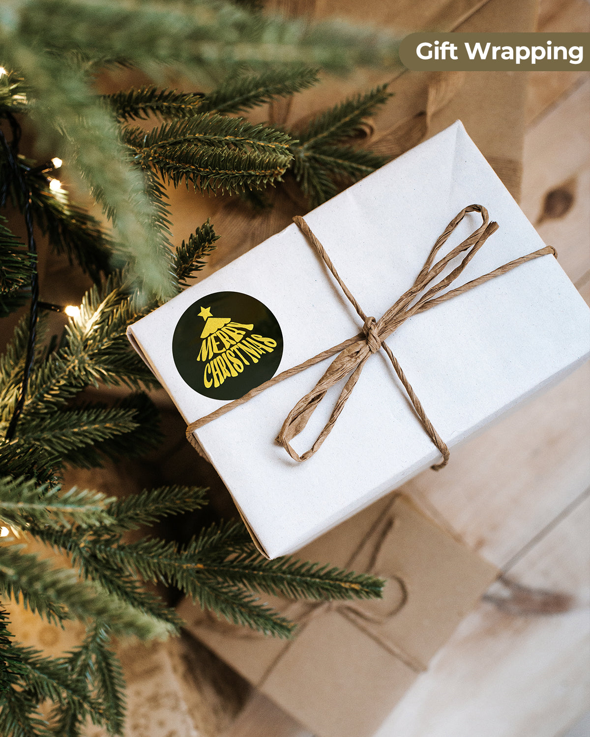 MUNBYN Gold Glitter Thermal Labels