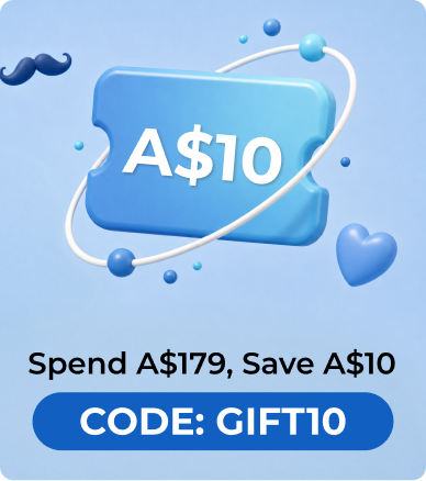Save A$10 When You Spend A$179. Use code SNOW10