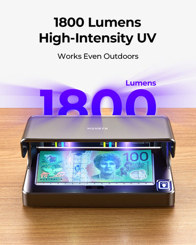 MUNBYN IMC26 Money Detector for Business Cash Verification