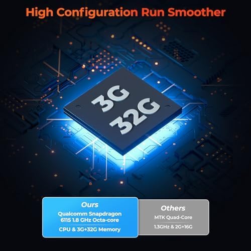 3G 32G CPU chip highlighting 3GB RAM and 32GB memory, Qualcomm Snapdragon vs MTK comparison