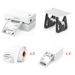 MUNBYN RealWriter 130B Bluetooth Thermal Label Printer Kit