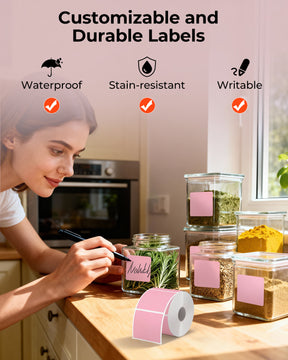 MUNBYN 2"x2" Generic Square Series Thermal Labels (750/Roll)