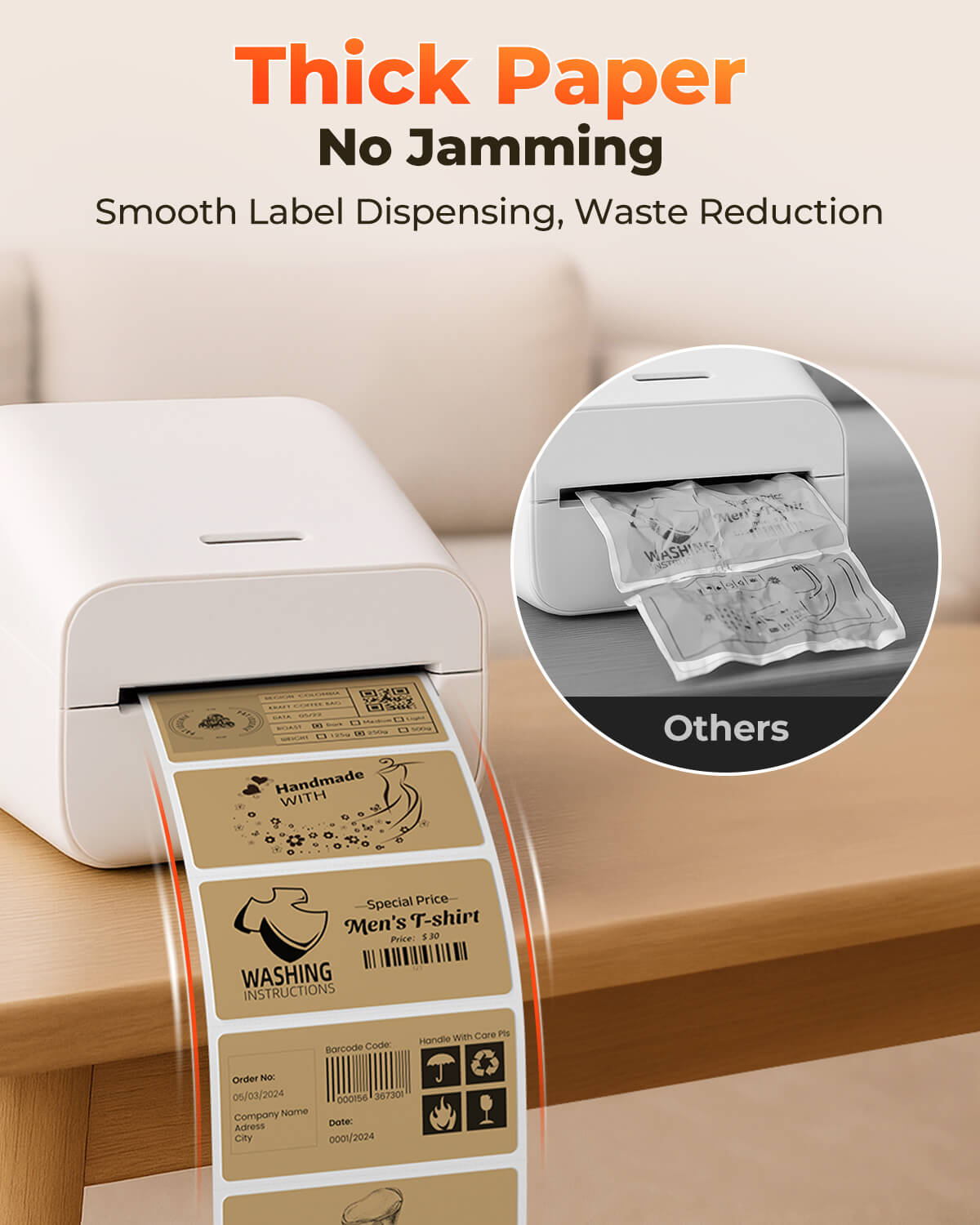 4" x 2"  Rectangle Labels
