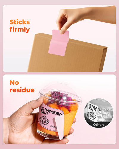 MUNBYN 4" x 2" Rectangle Thermal Labels for Mailing and Barcode Labels