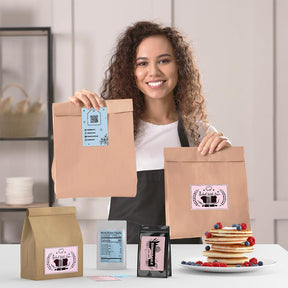 MUNBYN 4"x6" Fan-Fold Direct Thermal Shipping Labels (500/Stack) – Compatible with AU Post (100×150mm)