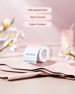 MUNBYN Morandi Series Thermal Labels