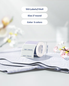 MUNBYN Morandi Series Thermal Labels