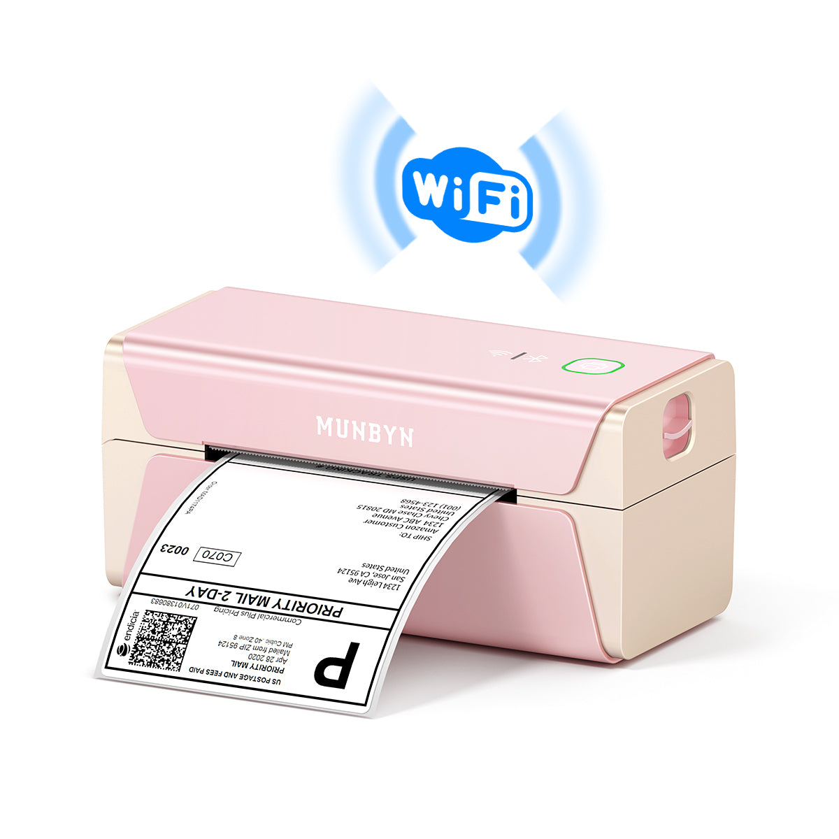 MUNBYN RW401 AirPrint Thermal Printer is a high-quality, multi-functional printing solution that caters to all your needs.