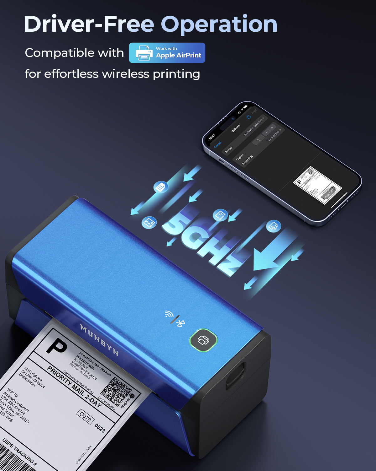 [Pre-Order] RealWriter 401AP AirPrint Printer