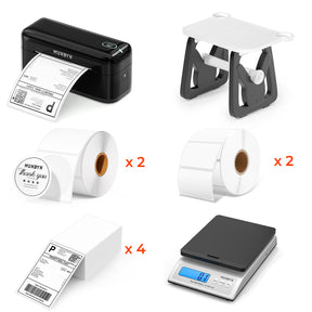 MUNBYN RealWriter 402B Bluetooth Thermal Label Printer Kit