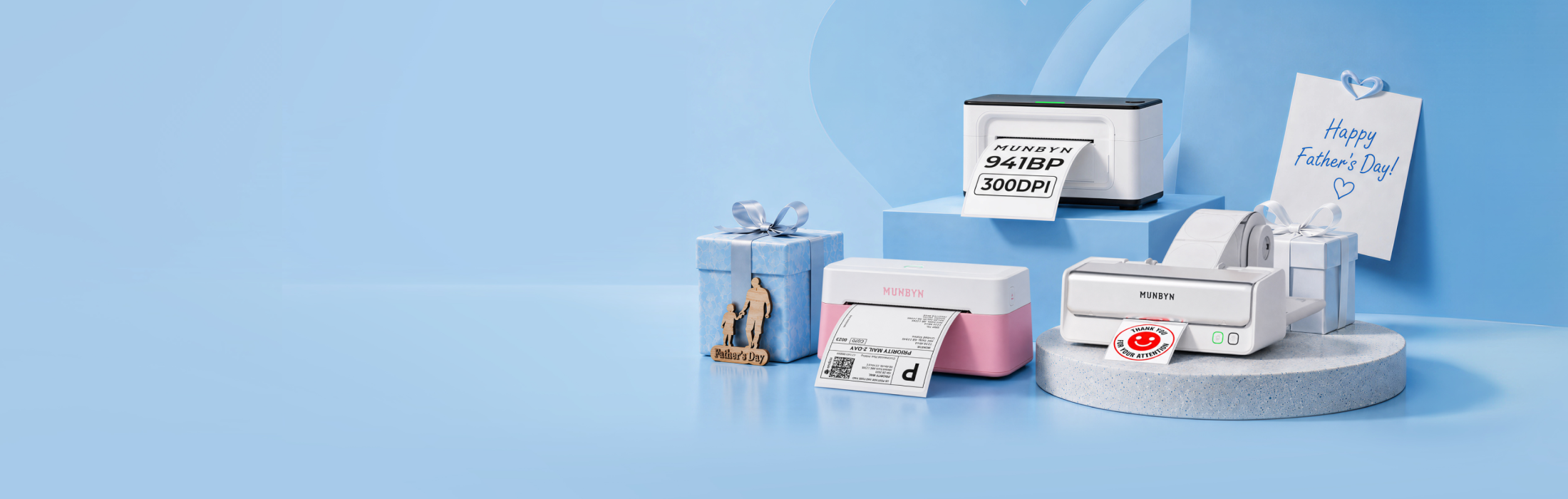 MUNBYN Winter Sale label printers, kits and business supplies