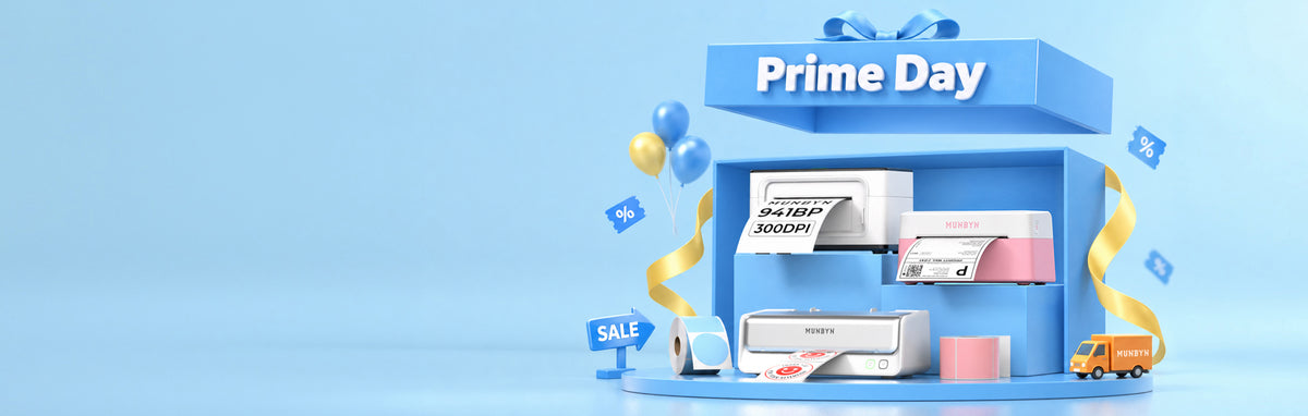 MUNBYN Special Sale label printers, kits and business supplies