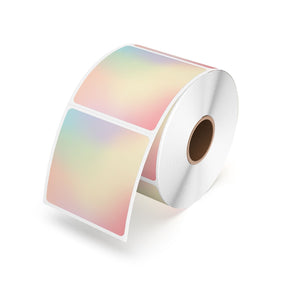 MUNBYN 50mm coloured square thermal labels